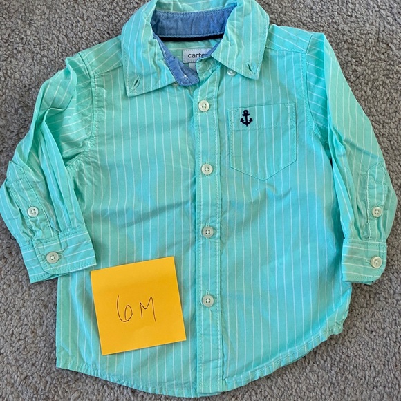 Carter’s Baby Button Down Shirt - Picture 1 of 1
